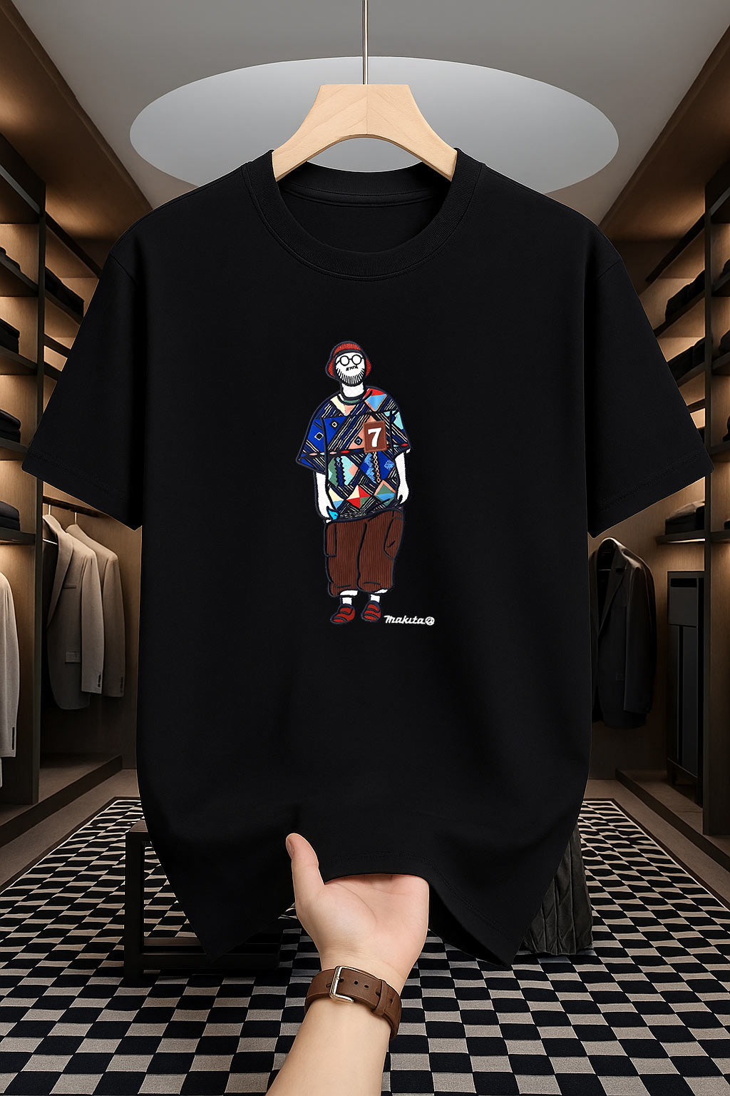Drop Shoulder T-Shirt - Makuta Design