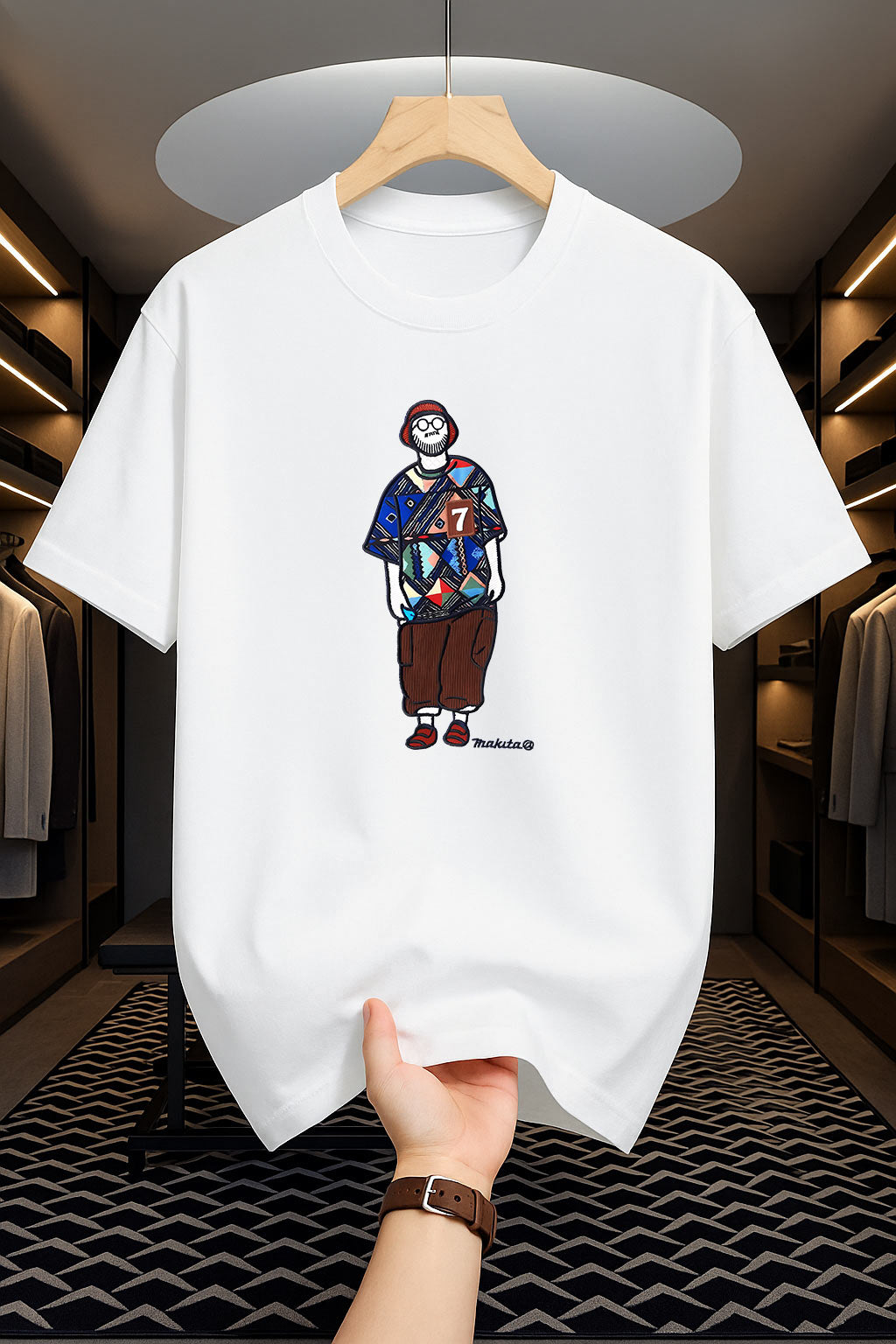 Drop Shoulder T-Shirt - Makuta Design