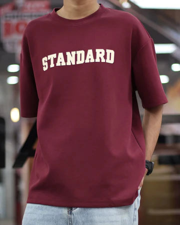 Drop Shoulder Print T-Shirt - Standard