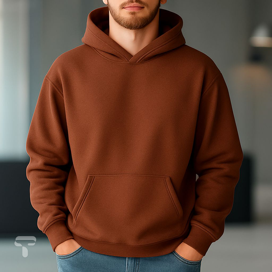 Premium Hoodie Coffee (Drop Shoulder)