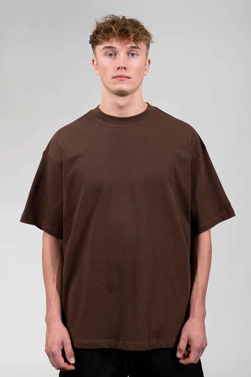 Drop Shoulder T-Shirt - Solid color
